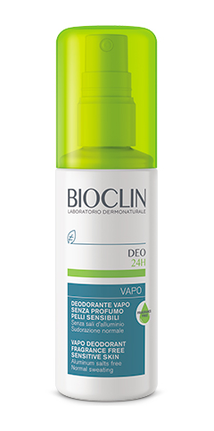 BIOCLIN DEO 24H VAPO SENZA PROFUMO 100 ML - farmachicca