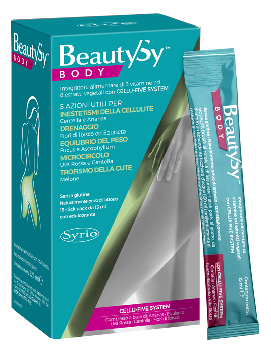BEAUTY SY BODY 15 STICK PACK - farmachicca