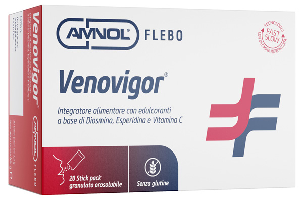 VENOVIGOR 20 STICK PACK GRANULATO OROSOLUBILE - farmachicca