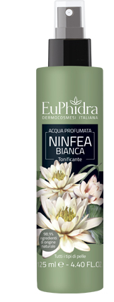 EUPHIDRA ACQUA PROFUMATA NINFEA IN FLACONE CON ETICHETTA POMPA SPRAY - farmachicca