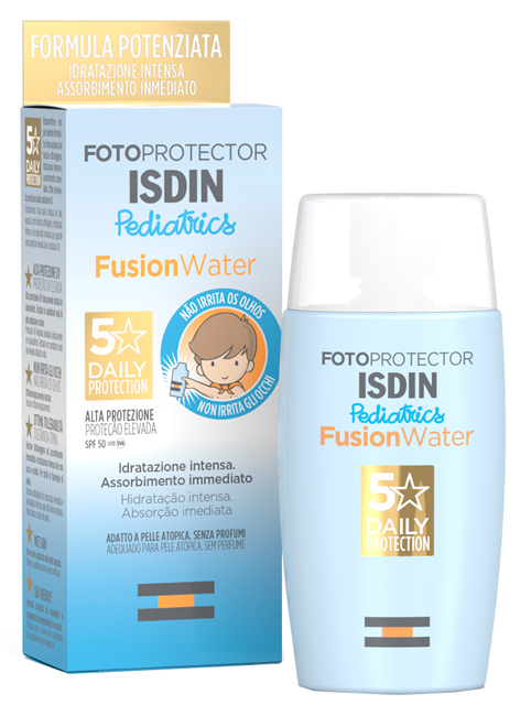 FOTOPROTECTOR PEDIATRICS FUSION WATER SPF50 - farmachicca