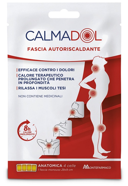 CALMADOL FASCIA AUTORISCALDANTE LOMBARE 1 PEZZO - farmachicca