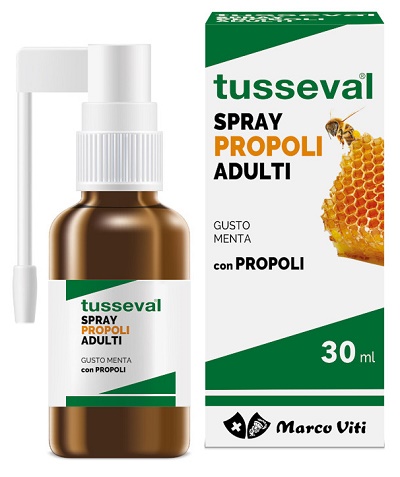 TUSSEVAL GOLA PROPOLI SPRAY PER ADULTI 30 ML - farmachicca