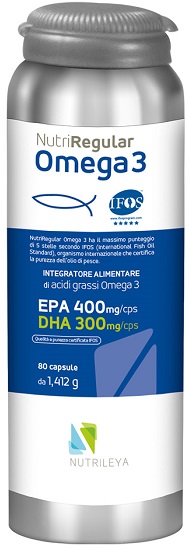 NUTRIREGULAR OMEGA 3 80 CAPSULE - farmachicca
