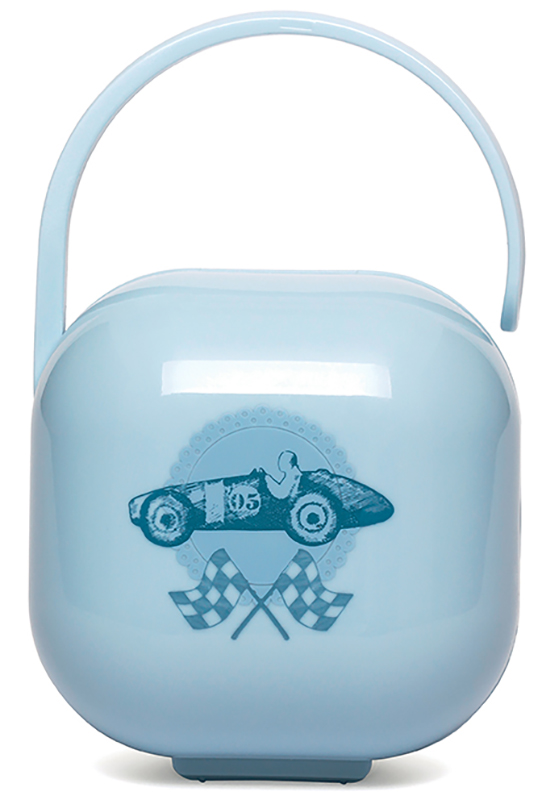 SUAVINEX BLEU TOY SCATOLINA PORTASUCCHIETTO AZZURRO - farmachicca