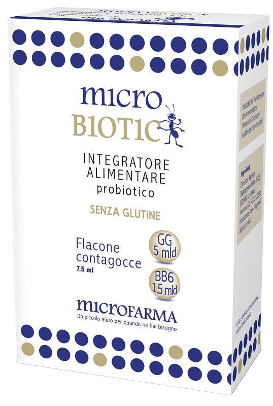 MICROBIOTIC GOCCE 7,5 ML - farmachicca