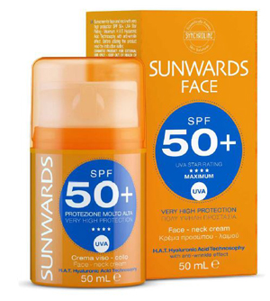 SUNWARDS FACE CREAM SPF 50+ 50 ML - farmachicca