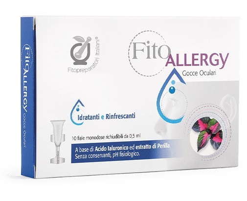 FITOPREPARATORI ITALIANI FITOALLERGY GOCCE OCULARI 10 FLACONCINI - farmachicca