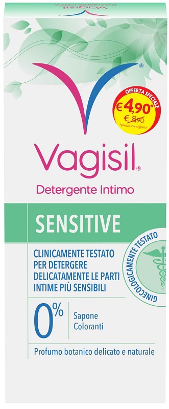 VAGISIL DETERGENTE SENSITIVE 250 ML - farmachicca