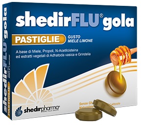 SHEDIRFLU GOLA MIELE/LIMONE 24 PASTIGLIE - farmachicca