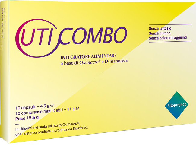 UTICOMBO 10 CAPSULE + 10 COMPRESSE MASTICABILI - farmachicca