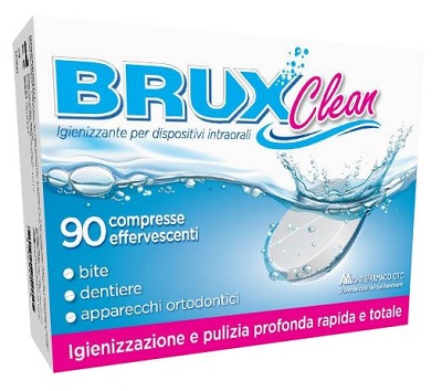 BRUX CLEAN 90 COMPRESSE EFFERVESCENTI - farmachicca