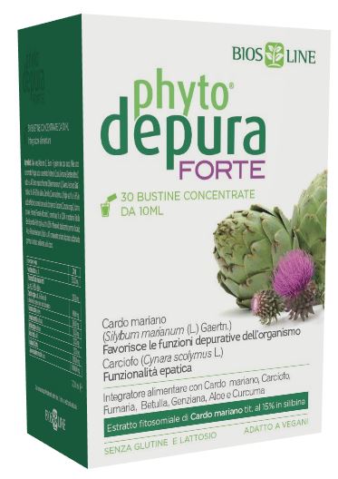 PHYTODEPURA FORTE CONCENTRATO 30 BUSTINE DA 10 ML - farmachicca