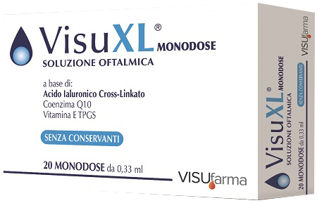 VISUXL MONODOSE SOLUZIONE OFTALMICA 20 PEZZI 0,33 ML - farmachicca