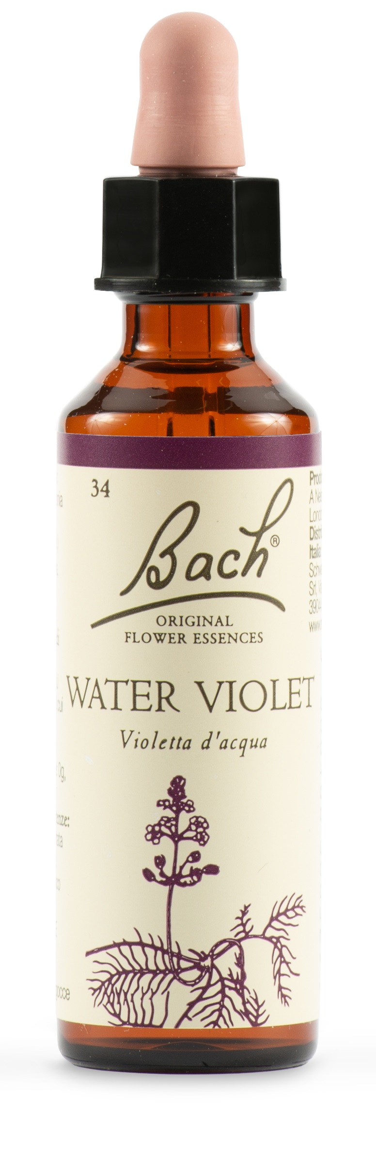 WATER VIOL BACH ORIG 20 ML - farmachicca