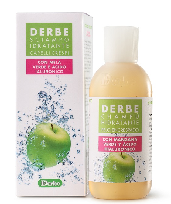 DERBE CAPELLI SCIAMPO IDRATANTE MELA VERDE 200 ML - farmachicca
