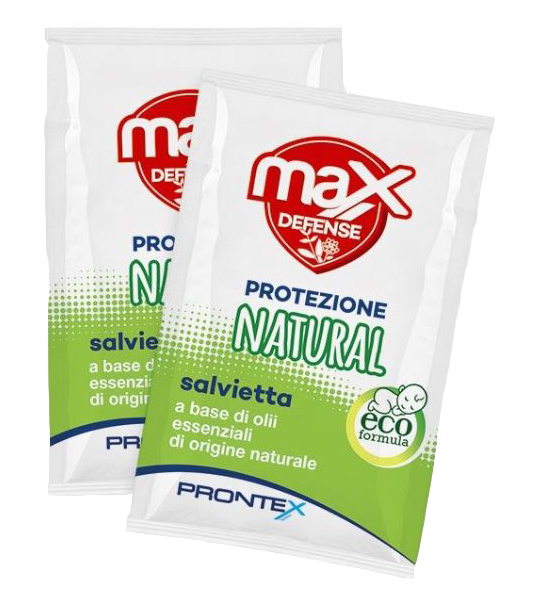PRONTEX MAX DEFENSE SALVETTINE NATURAL 15 PEZZI - farmachicca