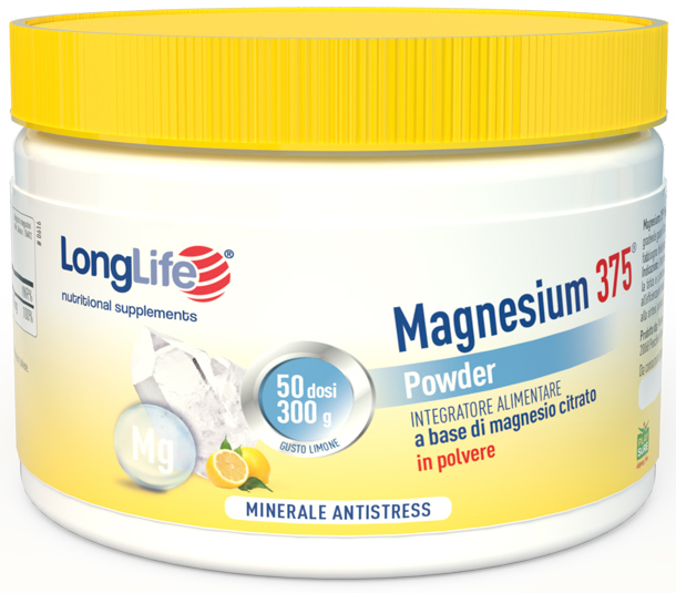 LONGLIFE MAGNESIUM 375 POWDER 300 G - farmachicca