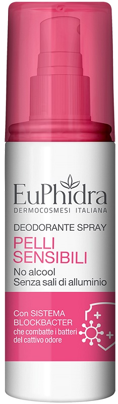 EUPHIDRA DEO SPRAY PELLI DELICATE 100 ML - farmachicca