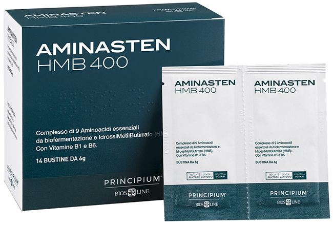 PRINCIPIUM AMINASTEN HMB400 14 BUSTINE 6 G - farmachicca