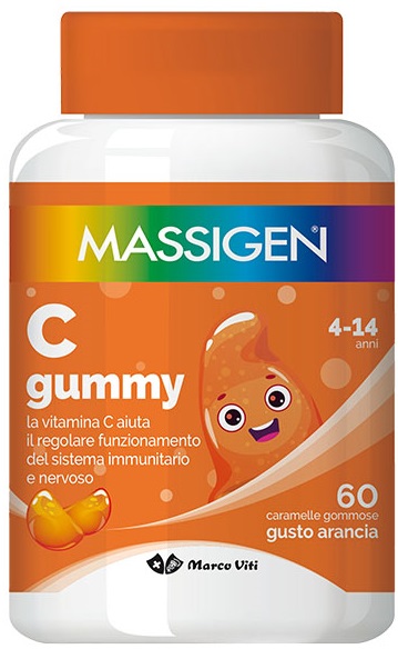 MASSIGEN C GUMMY 60 CARAMELLE - farmachicca