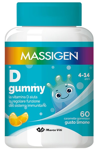 MASSIGEN D GUMMY 60 CARAMELLE - farmachicca