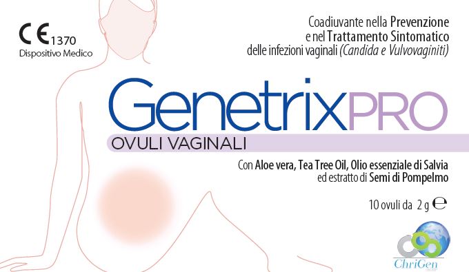 GENETRIX PRO 10 OVULI VAGINALI 2 G - farmachicca