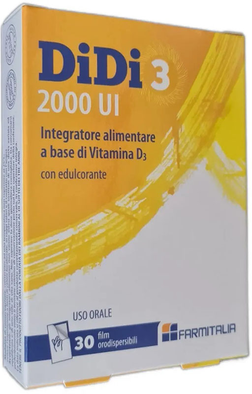 DIDI3 2000 UI 30 FILM ORODISPERSIBILI - farmachicca