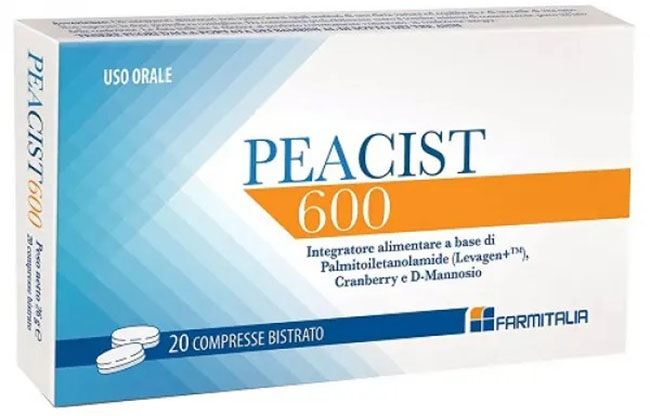 PEACIST 600 20 COMPRESSE - farmachicca
