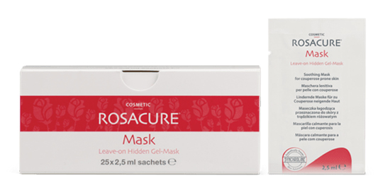 ROSACURE MASK LEAVE ON HIDDEN GEL MASK 25 BUSTINE DA 25 ML - farmachicca