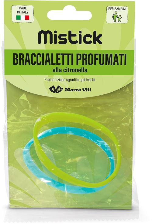 MISTICK BRACCIALETTI AZZURRO + VERDE 2 PEZZI - farmachicca