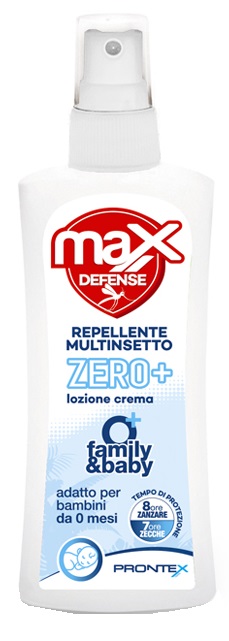 PRONTEX MAX DEFENSE ZERO+ REPELLENTE MULTINSETTO 75 ML - farmachicca