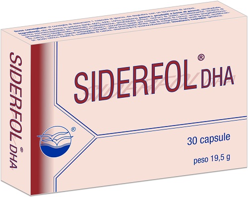 SIDERFOL DHA 30 CAPSULE - farmachicca
