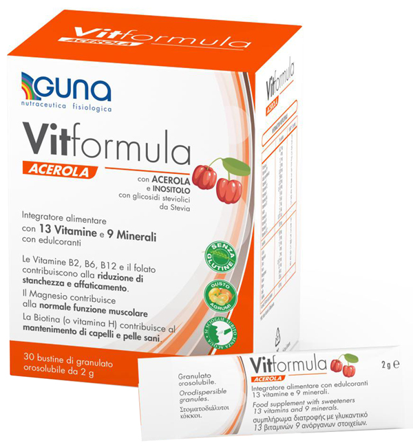 VITFORMULA ACEROLA 30 STICK 2 G - farmachicca