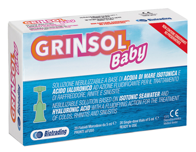 GRINSOL BABY 20 FIALE DA 5 ML - farmachicca