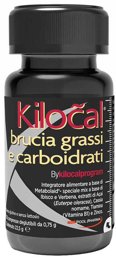 KILOCAL BRUCIA GRASSI E CARBOIDRATI 30 COMPRESSE - farmachicca