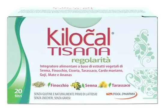 KILOCAL TISANA REGOLARITA' 20 FILTRI - farmachicca