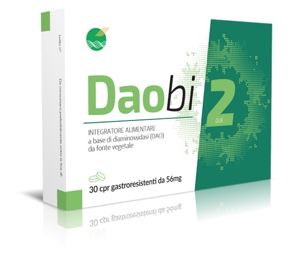 DAOBI 2 30 COMPRESSE GASTRORESISTENTI DA 56 MG SENZA GLUTINE - farmachicca
