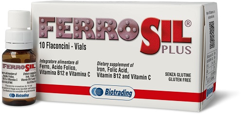 FERROSIL PLUS 10 FLACONCINI - farmachicca