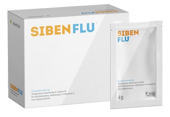 SIBEN FLU 14 BUSTINE DA 4 G - farmachicca