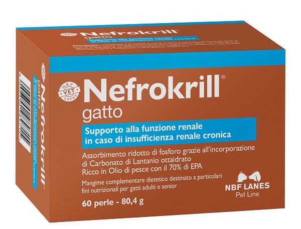 NEFROKRILL GATTO 60 PERLE - farmachicca