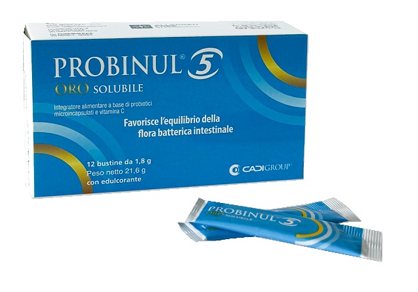 PROBINUL 5 OROSOLUBILE 12STICKPACK - farmachicca