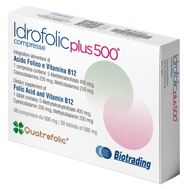 IDROFOLIC PLUS 500 30 COMPRESSE - farmachicca