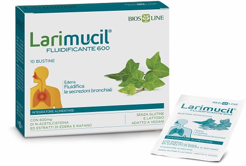 LARIMUCIL FLUIDIFICANTE 600 10 BUSTINE - farmachicca