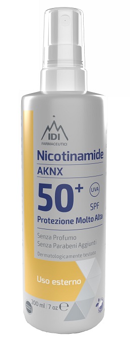 NICOTINAMIDE AKNX SPF50+ 200 ML - farmachicca