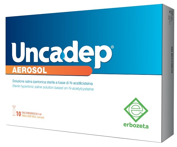 UNCADEP AEROSOL 10 FIALE MONODOSE DA 5 ML - farmachicca