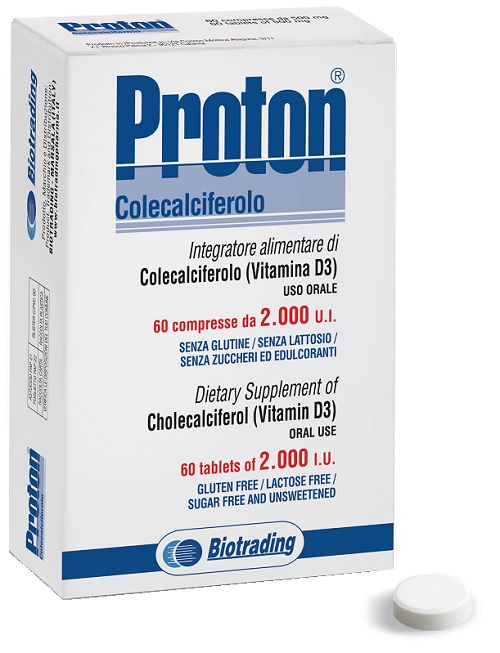 PROTON 60 COMPRESSE 2000 UI - farmachicca