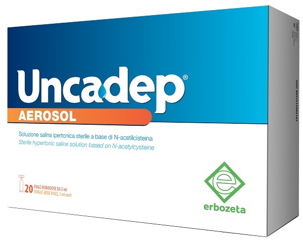 UNCADEP AEROSOL 20 FIALE MONODOSE DA 5 ML - farmachicca