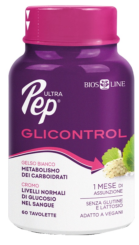 ULTRA PEP GLICONTROL 60 TAVOLETTE - farmachicca