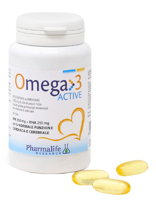 OMEGA 3 ACTIVE 60 PERLE - farmachicca